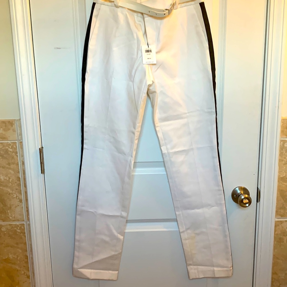 CK pant with belt and tag